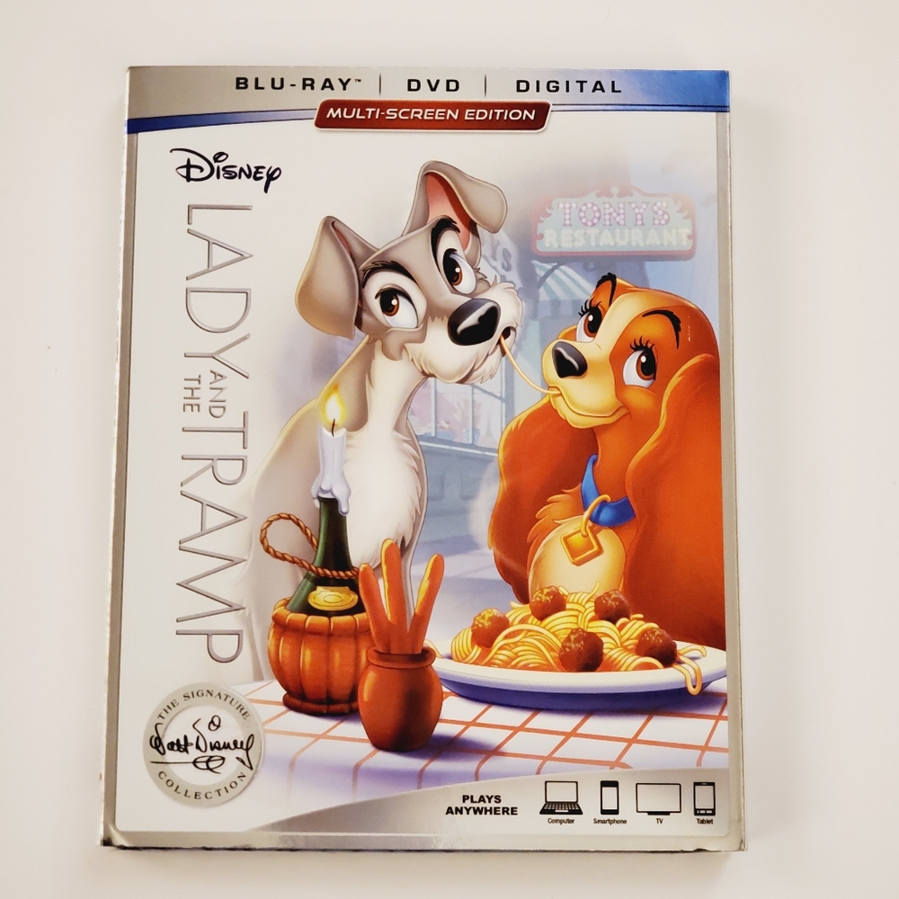 Disney: Lady And The Tramp (Blu-Ray/DVD/Digital)